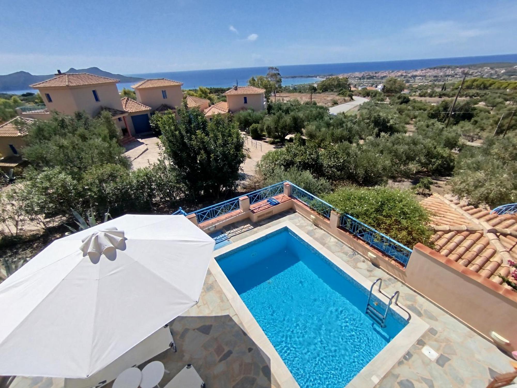 Tapia Hills Villa Methoni  Exterior foto